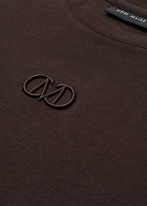  Muse Logo embroidery tee Mulch Copenhagen Muse 